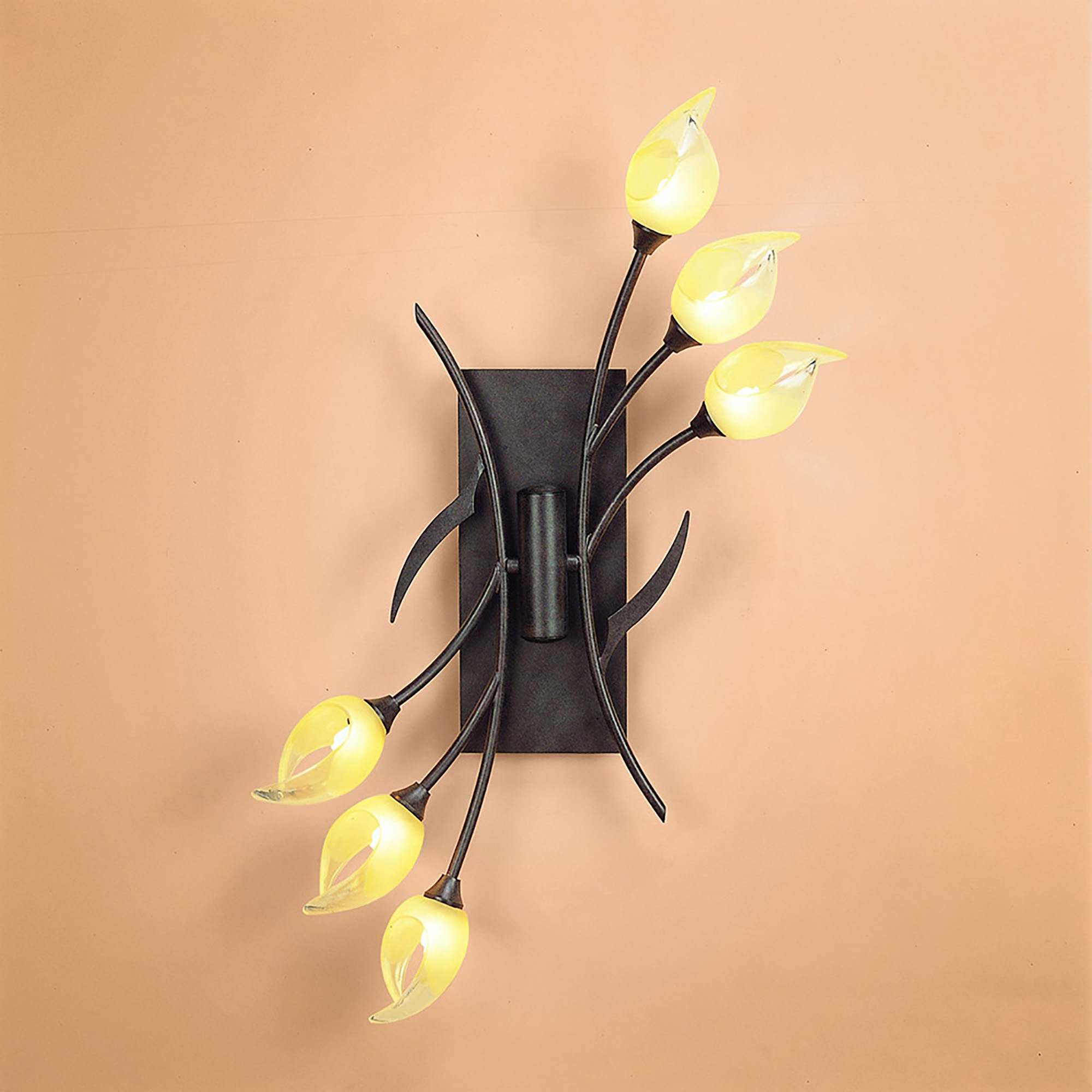 Holland Oxide Wall Lights Mantra Armed Wall Lights